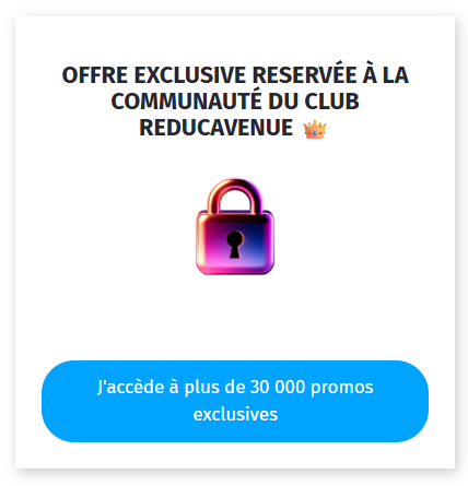 club reducavenue offre verrouillée