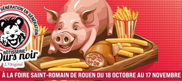 Jeu et concours Grand Jeu L'OURS NOIR ROUEN - gagnez 1 bon d'achat de 15 euros à utiliser pendant la Foire Saint-Romain