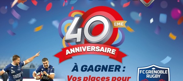 Jeu et concours GRAND JEU 40 ANS RESEAUX AD