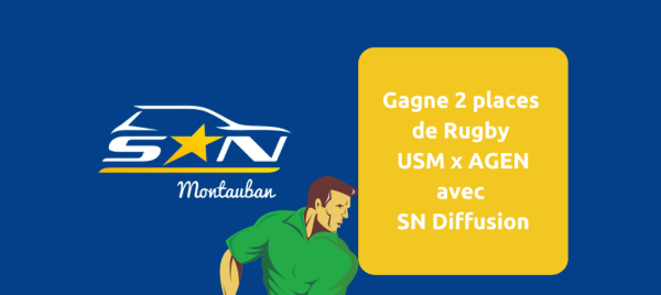 Jeu et concours GRAND JEU SN DIFFUSION - USM x AGEN